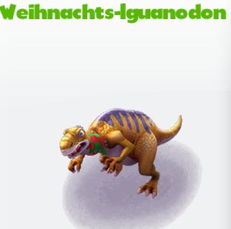 Weihnachts-Iguanadon